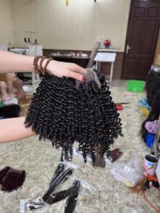 Offre Spéciale pour toutes les longueurs de paquets vierges bouclés 100% cheveux humains vietnamiens de haute qualité avec prix de gros - Product Image 6