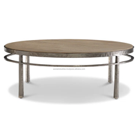 Table basse en métal écologique Azora Industries au design traditionnel pour chambre à coucher