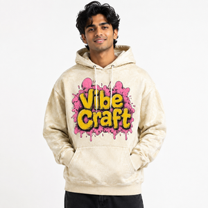 Sudadera con Capucha para Hombre, de Algodón Grueso, Estilo Oversize, con Logotipo Personalizado Bordado, Ropa Casual Urbana al por Mayor - Product Image 1