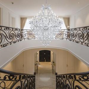 Elegant Design Crystal Glass Chandelier <b>Light</b> for Wedding <b>Hall</b> Banquet <b>Hall</b> and Event Decoration Available at Export Price - Product Image 1