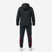 Survêtement Softshell à Capuche avec Fermeture Éclair, Veste et Pantalon, Tenue Personnalisée par Sublimation pour Équipes de Cheerleading et de Danse, Uniforme d'Entraînement OEM
