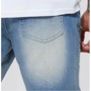 Manufacturer Customize Summer Vintage Short Half Pants Loose <b>Work</b> Denim <b>Jeans</b> Shorts Fashion Distressed Embroidery Men's Shorts - Product Image 5
