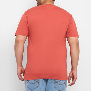 T-shirts unis à manches courtes à séchage rapide en gros / T-shirts décontractés unis ajustés respirants grande taille pour hommes - Product Image 4