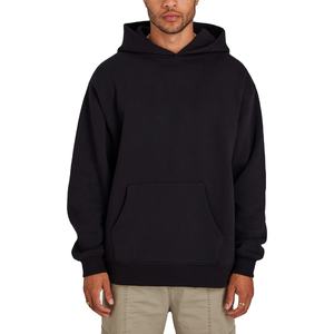 Sudadera con capucha unisex extragrande de peso pesado con hombros caídos, lisa y holgada, personalizable, fabricación OEM - Product Image 1