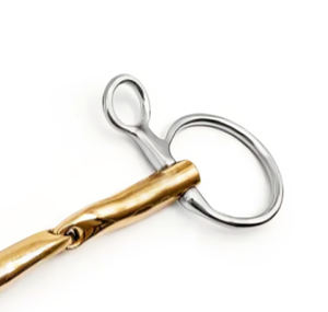 Fabricante OEM de productos ecuestres de articulación simple: Bocados Baucher cómodos para un mejor control y equilibrio de la rienda - Product Image 4