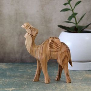 Wooden Camel <b>Table</b> Centerpiece Handmade Rustic Decorative Sculpture for Tabletop Home and Event Decor - Product Image 4
