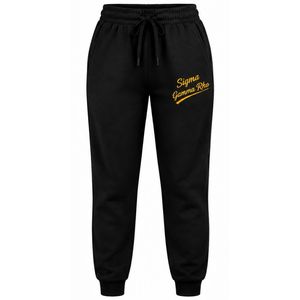 Pantalones Deportivos de Felpa Personalizados para Mujer, Sigma Gamma Rho, Sororidad Griega, Pantalones Casuales para Entrenamiento, Venta al Por Mayor - Product Image 1