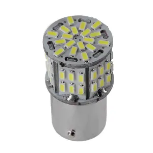 1156 1157 ba15s p21w bau15s py21w t10, t20, w21w, 3014, 54smd, sem erro, luz de seta, lâmpada automotiva