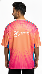 Camiseta Urbana de Moda, Sublimada, Holgada, Informal, para Hombre, Popular para Uso Diario - Product Image 2