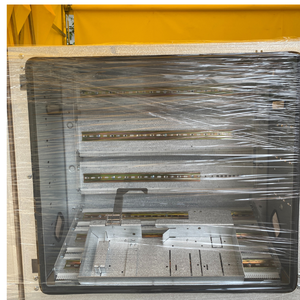 Armoire de distribution électrique en tôle d'acier inoxydable, montage sur rail DIN, indice de protection IP54, personnalisable pour le contrôle industriel - Product Image 2