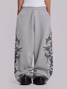 Pantalones de Moda Masculinos 2026, Estilo Y2K, Pantalones Deportivos Harajuku Hip-hop, Pantalones Anchos Estampados para Primavera/Verano - Product Image 6