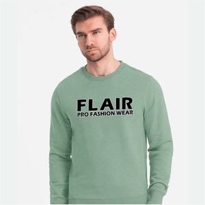 Sweat-shirt Homme Tricoté 100% Coton Coupe Slim Confortable Écologique Motif Uni Grande Taille – Nouvelle Collection à Succès - Product Image 6