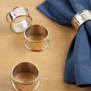 Porte-serviettes décoratif en métal, élégant ornement de table pour mariage, banquet, hôtel, restaurant, salle à manger - Product Image 2