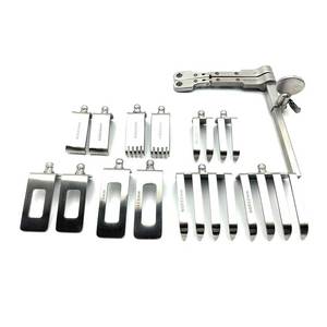 Juego de retractores Cloward de acero inoxidable para cirugía de columna vertebral, kit de retractores multiblade para uso hospitalario y clínico en EE. UU. y Europa. - Product Image 1