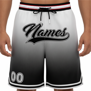 Shorts de basketball personnalisés pour hommes, sublimés, en toile unie, décontractés, à séchage rapide, avec cordon de serrage, respirants, style sportif, poches avant avec logo - Product Image 6
