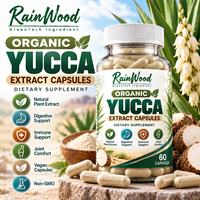 Capsules d'extrait de Yucca Premium OEM ODM Marque Privée Complément Alimentaire Naturel à Base de Plantes pour Adultes