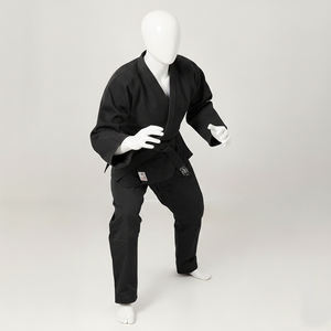 Kimono de Judo Negro, Ropa de Artes Marciales, 750 Gramos, Uniforme de Judo, Telas para Kimono de Judo para Hombre - Product Image 1