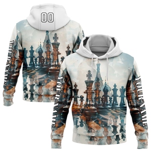 เสื้อฮู้ดดี้ผู้ชายลายปะติดสีดำทองโบราณ ดีไซน์ใหม่จากโรงงานขายส่งโดยตรง สไตล์ชาติพันธุ์ชนเผ่า - Product Image 1