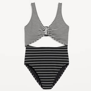 Maillots de bain une pièce pour femmes imprimés sur mesure, sans manches, à prix raisonnable, en vente - Product Image 3