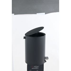 Cestino per Rifiuti Rotondo da 5L con Pedale, in Acciaio Inossidabile, con Secchio Interno Rimovibile per Uso in Bagno - Product Image 6