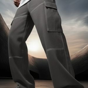 Pantalones de Algodón de la Mejor Calidad con Múltiples Bolsillos para Hombre, Pantalones para Uso en Exteriores, Pantalones Personalizados OEM, Diseños de Pantalones Casuales para Hombre - Product Image 1