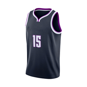 Camiseta de Baloncesto Personalizada con Transferencia Térmica, Transpirable, Antibacteriana, de Secado Rápido, Talla Grande, Unisex, Manga Corta, Servicio OEM - Product Image 1