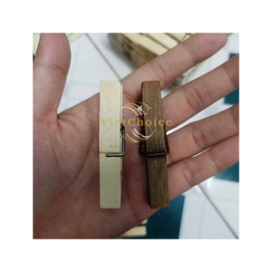 Pinzas y clips de bambú ecológicos al por mayor para ropa, ropa de cama, sala de estar, personalizados, modernos, de alta calidad, al mejor precio, Vietnam - Product Image 3