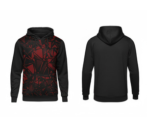 Sweat à capuche de sublimation haut de gamme avec design et logo personnalisés, vêtements d'équipe personnalisés, sweat à capuche pour hommes, femmes, jeunes, veste à capuche d'entraînement, vêtements de sport - Product Image 1