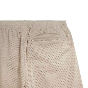 กางเกงขาสั้นออกกำลังกายผู้ชายผ้าโพลีเอสเตอร์แบบมีกระเป๋า สำหรับวิ่ง เพาะกาย ฟิตเนส ยิม กีฬา ลำลอง สไตล์วินเทจ - Product Image 5