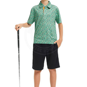 Camisetas de Polo de Golf para Jóvenes, Cómodas y Elegantes, Hechas con Material Elástico Suave al Tacto - Product Image 4