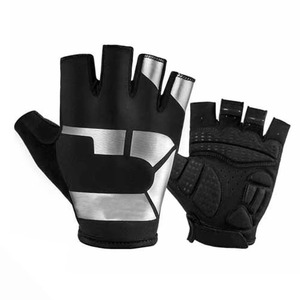 New design low MOQ hand protective Cycling <b>Gloves</b> factory manufacturing new style half finger comfortable trendy Cycling <b>Gloves</b> - Product Image 4