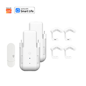 มอเตอร์ม่านอัจฉริยะ Wi-Fi สำหรับม่านแบบรางโรมัน, ราง I และราง U พร้อมควบคุมผ่านแอพและเสียง ติดตั้งง่ายแบบ DIY - Product Image 1