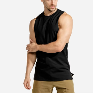 Men High Quality Custom Design O-Neck Sleeveless Tank Top Casual Wear Breathable Customized Logo Fitness Wear <b>Running</b> <b>Singlet</b> - Product Image 1