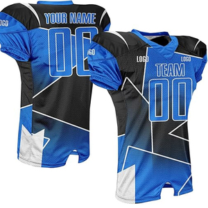 เสื้อฟุตบอลอเมริกันสำหรับผู้ชายเสื้อเจอร์ซีย์สำหรับฝึกซ้อมและเล่นเกมเสื้อฟุตบอลน้ำหนักเบาดีไซน์ทันสมัย - Product Image 5
