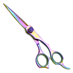 KOUNAIN Ciseaux de barbier professionnels en acier inoxydable de 7.0 pouces Ciseaux de beauté de qualité supérieure Rasoir Sharp Multi-Plasma Hair Blunt - Product Image 1
