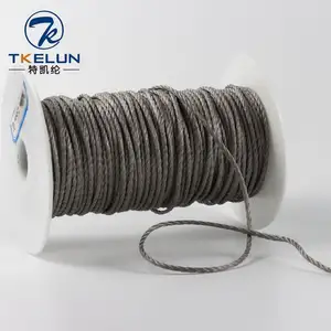 2.2毫米灰色Uhmwpe纤维高性能编织绳水产养殖