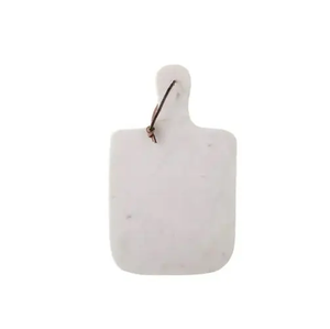 Tabla de Cortar de Mármol Natural con Superficie Pulida para Cocina, para Cortar Verduras, Frutas, Carne y Servir Queso - Product Image 1