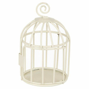 Ensemble de cage à oiseaux en fil métallique de couleur turquoise, design rond décoratif, suspendable, pour une utilisation en intérieur, en extérieur et dans le jardin - Product Image 5