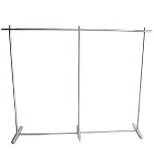 Expositor de Ropa Plegable de Metal Resistente, Moderno y de Lujo, para Exhibición en Tiendas, Independiente, OEM, ODM, Vietnam - Product Image 1