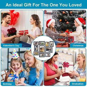 Set of 10pcs Wood <b>Picture</b> <b>Frames</b> 4pcs 5x7in Collage 4pcs 6x8in 2pcs 8x10in Gallery <b>Frames</b> <b>for</b> <b>Wall</b> Desktop Display - Product Image 6