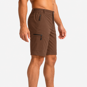 Pantalones Cortos Cargo Casuales de Verano para Hombre, para Deportes al Aire Libre y Viajes, con Logotipo Frontal, Tela Twill, Secado Rápido, Transpirables, Mezcla de Algodón, Cierre de Botones - Product Image 4