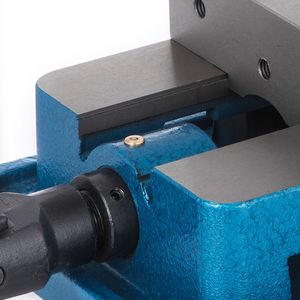 Morsa da banco in acciaio resistente da 3 pollici, morsetto di precisione con base girevole a 360 gradi, larghezza ganasce 3 pollici - Product Image 6