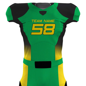 Uniforme de football américain pour homme 100 % polyester, confortable et léger, facile à porter, best-seller. - Product Image 3