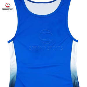 Singlet de Lucha Libre para Adultos, Corte Atlético Profesional, con Logotipo del Equipo Personalizado Sublimado - Product Image 2