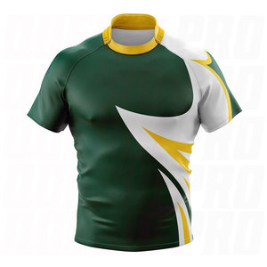 เสื้อรักบี้ผู้ชาย ระบายอากาศ แห้งเร็ว ชุดทีมแบบกำหนดเอง เสื้ออเมริกันฟุตบอล น้ำหนักเบา ชุดกีฬาฝึกซ้อม - Product Image 3