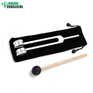 Diapasón Manual de Acero Inoxidable de Alta Calidad C-128 Hz, No Magnético, con Activador Gratuito, Instrumento de Diagnóstico de Precisión, Set CE - Product Image 6