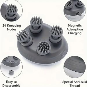 Massaggiatore portatile per il cuoio capelluto per il relax e il comfort della testa - Product Image 2