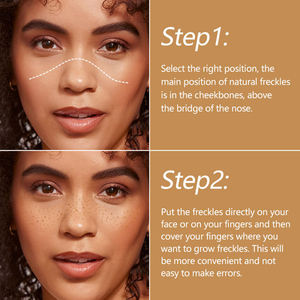 Stylo à taches de rousseur liquide imperméable, maquillage longue tenue, simule des taches de rousseur réelles, cosmétique de beauté pour le visage - Product Image 5