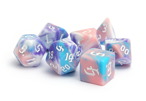 Handcrafted Epoxy Polyhedral <b>Dice</b> <b>Set</b> for Fantasy Role Playing Games Luxury Transparent Resin Gaming Accessories - Product Image 4