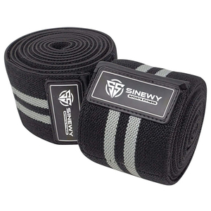 Top Quality Weightlifting <b>Knee</b> Wraps Custom Logo Elastic Bodybuilding Powerlifting Weightlifting <b>Knee</b> Wraps Available. - Product Image 3